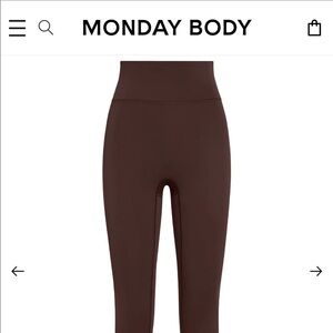 Monday Body Acacia 29” Leggings in Burgundy